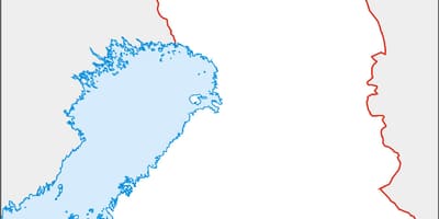 Blank kart over Finland