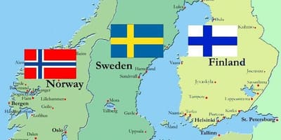Kart over Finland land